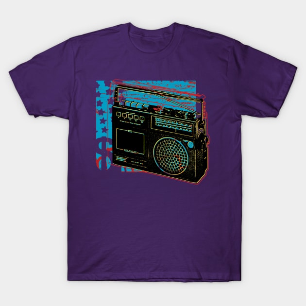 Rock N Roll Radio T-Shirt by SmayBoy